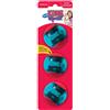 Kong Gioco per Cani Palla Squeezz in Gomma Tpr con Squeaker 3 Pezzi S Diametro 5 cm