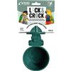 Hari Lock & Crock - Ciotola per cibo e acqua, accessorio per gabbia per uccelli, piccola