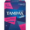 Tampax - & Go Mini - Confezione da 18 assorbenti