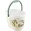keeeper Secchio per Pannolini, Winnie the Pooh, Con Coperchio e Manico, Karol, Bianco