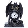 Puckator DRG28 - Orologio da Tavolo, Drago con Armatura, 7 x 15 x 20 cm