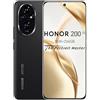 HONOR 200 Smartphone, telefono 5G, 8GB RAM 256GB6,7, ricarica rapida da 5.200 mAh a 100 W, tripla fotocamera principale da 50 MP, ultrasottile da 7,7 mm, schermo con protezione degli occhi,Black