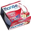 Monge Natural Superpremium Fruits per Gatto da 80 gr Gusto Tonno e Mela