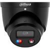 Dahua IPC-HDW3849H-AS-PV-S5-B Telecamera Dome IP Tioc Wizsense 8 MP, ottica 2,8 mm, Deterrenza attiva - Dahua