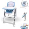 Mobiclinic®, Seggiolone a dondolo evolutivo, 3 in 1, 6-36 mesi, 15 kg, Pieghevole, Regolabile altezza e sullo schienale, Doppio vassoio rimovibile, Rotelle 360°, Imbracatura 5 punti