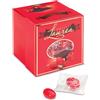 Buratti - Scatola a Vassoio Confetti Rossi Laurea - 500g