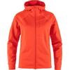 Fjällräven FJALLRAVEN 14600184-550 Abisko Grid Fleece Hoodie W Maglia Lunga Donna Black Taglia XXS