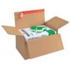 COLOMPAC Scatola automontante ad altezza variabile ColomPac f.to 45x32,5x19-31 cm avana - CP141.301 (Conf.10)