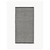 Westwing Collection Tappeto in lana tessuto a mano Amaro - Nero