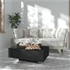 WIFESE Tavolino Da Letto 85x55x31 cm Tavolini Salotto Tavolino Divano Tavolo Trasformabile In Tavolino Table Basse Coffee Tables Tavolini in Truciolato Nero