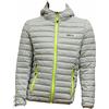 SCUOLA NAUTICA ITALIANA GIUBBOTTO UOMO 110 GRAMMI - PIUMINO UOMO INVERNALE 4 STAGIONI TRAPUNTATO IMBOTTITO 110 GRAMMI INVERNALE E PRIMAVERILE GIACCA UOMO SNX PERFORMANCE (L, 129151 SILVER)