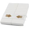 Neulriscn Ponte d'amore per materassi, 230 cm, riempitivo per coppie di materassi, antiscivolo, extra lungo, adatto per due letti (90-240 cm di larghezza) Love Bridge for Mattresses No Slipping