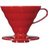HARIO V60 02 Coffee Dripper, Red