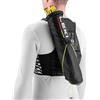 LEKI Trail Running Quiver Vest Gilet, Nero-Bianco-Rosso Brillante, L Unisex-Adulto