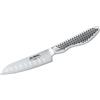 Global Knives GS-57 - Coltello Santoku scanalato con lama da 11 cm, in acciaio INOX CROMOVA 18