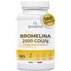 Bandini® Bromelina Forte 180 capsule gastroresistenti | 1000 mg - 2500 GDU