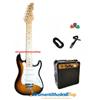 Strumentimusicalitop Kit Chitarra Elettrica Bambini Junior Strato caster Amplificatore - TOP QUALITY