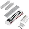 ReaIOKbii Serratura magnetica elettromagnetica Serratura elettrica a porta singola 180 kg (350 libbre) con staffa ZL DC12V Fail Safe NC Serratura elettrica per sistemi di controllo accessi