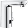 GROHE QuickFix Get E, Miscelatore elettronico per lavabo con comando ad infrarossi, con tecnologia GROHE Water Saving, Cromo, 36366002