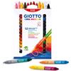 GIOTTO PASTELLI A CERA BICOLOR MINA 11 MM ASTUCCIO 12 PZ 291300