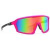 Demon Occhiali sportivi Gravel, matt magenta black