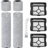 Heykewi Rullo Spazzola di Ricambio e Filtro HEPA per Eureka RapidWash New630 / New630 Gen2 Aspirapolvere Accessori di ricambio, 2 Spazzole a Rullo + 3 Filtro HEPA + 1 Spazzola per la Pulizia