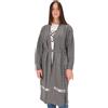 LIU JO TF3053MA55L - Cardigan - LIU JO Grigio