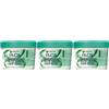 Garnier Fructis Hair Food Aloe Vera - Maschera idratante 3 in 1 per capelli lisci, 3 x 390 ml