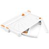 Fiskars Tagliacarte Grande con Vano Portaoggetti, SureCut, Formato A4 Verticale, Formato A3 Orizzontale, Con Guida alle Linee di Taglio, Incluse 3 Lame da Taglio TripleTrack al Titanio, 1077981