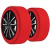 Generico CALZE DA NEVE per auto OMOLOGATE Catene da neve Specifiche per E-Pace con sezione Ruote Gomme Cerchio 235/60-18 - T00075
