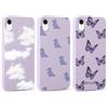 Yoedge 3 Pezzi Custodia per Apple iPhone XR 6,1 Pollici, TPU Silicone Custodia Morbida Ultra Sottile Case con Disegni Fantasia aesthetic,Antiurto Protettiva Originale Cover per iPhoneXR, Farfalla
