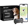 Tractive - GPS per cani | 2025 Edizione | N. 1 sul mercato | Localizzazione in tempo reale | Notifiche antifuga | Monitoraggio dell'attività | Avvisi di salute | Monitoraggio degli abbai (Nero)