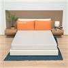 miasuite i sogni italiani Materasso Sfoderabile 80x190 cm Singolo, alto 18 cm - Waterfoam, Indeformabile, Ortopedico, Traspirante. Modello: Sim.