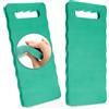 com-four® 2x Cuscini per ginocchia per il giardino - Tappetino per ginocchia per giardinaggio - Ginocchiere per l'artigianato e il tempo libero - Tappetino per protezione (verde - 2 pezzi)