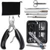 OWLMATE Tagliaunghie Uomo Taglia Unghie per Piedi set Manicure Professionale Tronchesino Unghie Piedi Tagliaunghie Professionale Per Unghie Spesse Incarnite Micosi