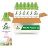CHANTECLAIR VERT Vert di Chanteclair - Ecodetergente per Capi Delicati Bebè, Dolce Talco, Igienizzante, Ipoallergenico, Metal tested, 100% Attivi di Origine Vegetale - 12 flaconi da 750 ml