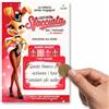 GHIBLI Biglietto gratta e vinci Giochi piccanti sfide da letto Alternativa originale ai sexy coupon erotici per coppia marito moglie Lei Lui uomo donna Buoni Sesso Regalo San Valentino Anniversario (busta)