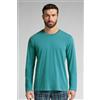 Intimissimi Maglia Manica Lunga Washed Collection In Cotone Verde