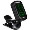 FISHMAN - FT-2 DIGITAL CHROMATIC TUNER (ACC-TUN-FT2), Accordatore Cromatico Digitale Clip On, Ampio Display Retroilluminato, LA0 (27,5 Hz) DO8 (4.186 Hz)
