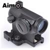 Aimo Mini Red Dot con Attacco QD e Rialzo - Nero - Aimo