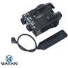 WADSN AN/PEQ Laser Rosso con Torcia Led - Nero - 128 gr - WADSN