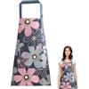 DHWEKU Grembiule da Cucina Chef,Donna Regolabile con Tasche, da Ristorante BBQ Bar, Unisex