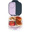 b.box Mini scatola per il pranzo, Indaco Rosa