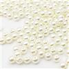 TVNYOUJIA Perle Bianche, 1450 Pezzi Perle Artificiali Rotonde, Perline Decorative da 6 mm, Perla per Collana da Infilare per Braccialetti Fai Da Te, Gioielli Decorative