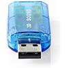 Nedis Scheda audio audio 3D 5.1 USB 2.0 Connettore
