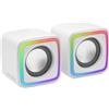 Mars Gaming MS1, Altoparlanti da Gioco 10W, sSubwoofer, 3.5mm Jack e USB, 6 Driver Audio