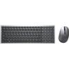 Dell KM7120W, wireless, Multimedia, tastiera e mouse, French (AZERTY), nero