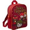 HARRY POTTER Zaino di cartone animato di Hogwarts (affascinante borsa di scuola) per bambino Taglia unica Torna a Hogwarts