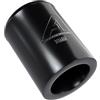AutoSiliconeHoses.com Tappo di chiusura rotondo in silicone nero da 18 mm (3/4) ad alta temperatura per tubo flessibile
