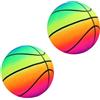 MAGIC SELECT 2 Palline in PVC Giocattolo per Bambini. Pallone da Pallavolo Gonfiabile con Arcoíris. Palla Morbida per Bambini. Pallone da Gioco, Parco, Piscina, Vacanze. Ø 23 cm.